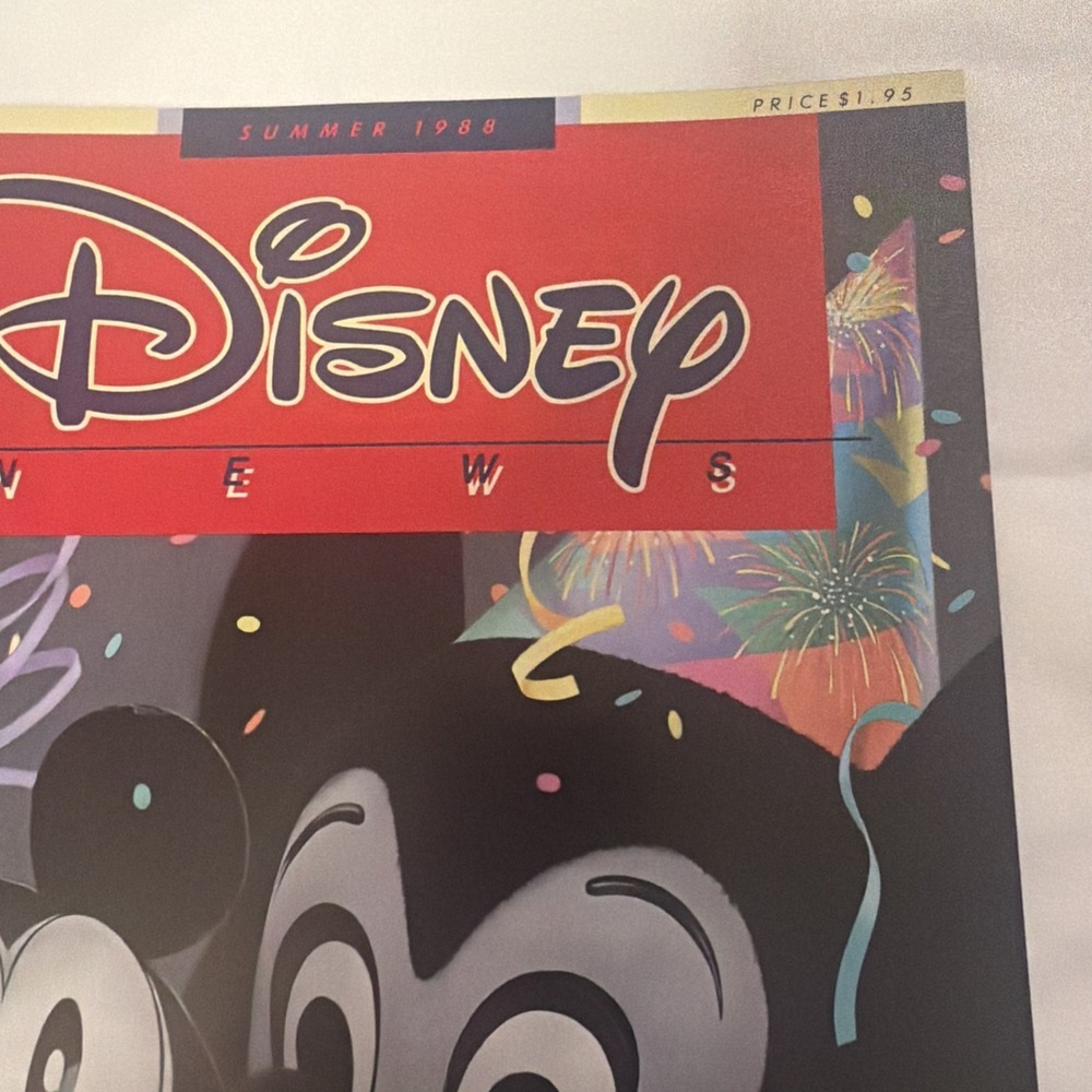 Summer 1988 Vintage DISNEY NEWS MAGAZINE Mickey Mouse FIREWORKS Discovery Island - Picture 6 of 11